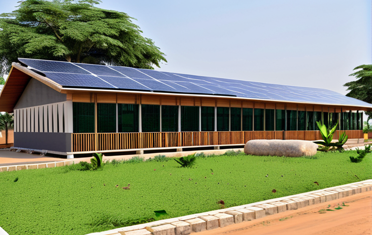 **
"Modern architecture in Juba, South Sudan. A newly constructed office building featuring sustainable design elements like solar panels and green spaces. The building incorporates local stone and wood, blending modern aesthetics with cultural elements. Appropriate attire, professional setting, safe for work, correct proportions, well-formed hands, natural body proportions, high quality, professional photography, fully clothed, modest, family-friendly."
**
